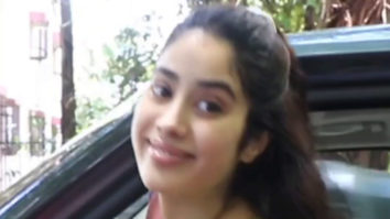 Janhvi Kapoor snapped post workout session