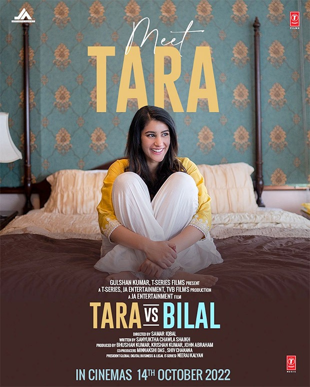John Abraham and Bhushan Kumar team up for Tara Vs Bilal set to release on October 14; first posters of Sonia Rathee, Harshvardhan Rane unveiled John Abraham and Bhushan Kumar team up for Tara Vs Bilal set to release on October 14; first posters of Sonia Rathee, Harshvardhan Rane unveiled