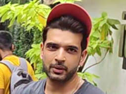 Karan Kundrra smiles for paps as he gets snapped in the city