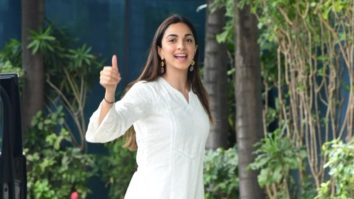 Kiara Advani snapped in white salwaar