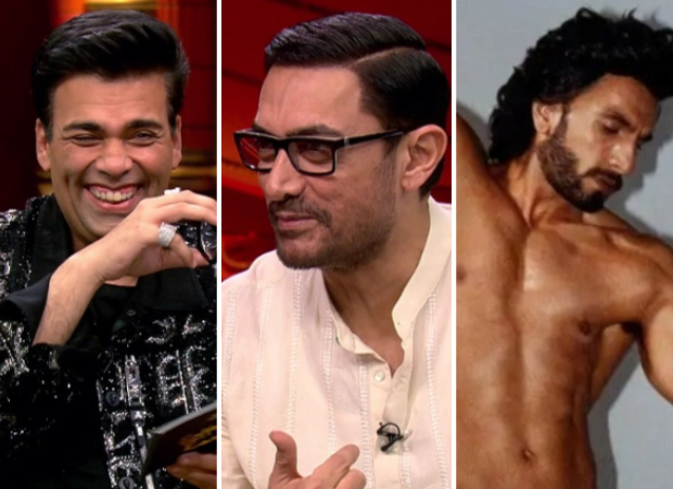 Koffee With Karan 7: Karan Johar asks Aamir Khan whether he has seen Ranveer Singh's nude photos: 'Do you like his thirsty photos?' Koffee With Karan 7: Karan Johar asks Aamir Khan whether he has seen Ranveer Singh's nude photos: 'Do you like his thirsty photos?'