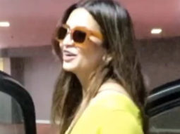 Kriti Kharbanda flashes her cute smile as she gets snapped at the airport