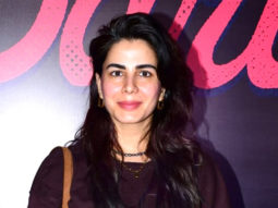 Kirti Kulhari attends Darlings screening in a comfy outfit and blue hair