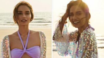 Manushi Chhillar gives purple swimsuit a blingy twist in her recent beach look