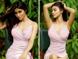 Mouni Roy looks scintillating in pastel wrap around thigh-slit dress in her latest photo-shoot