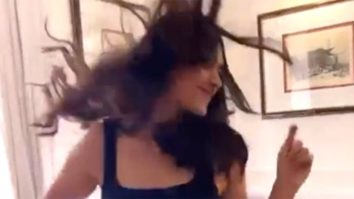 Mrunal Thakur celebrates pack ups dancing her way out