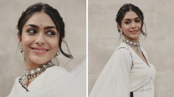 Mrunal Thakur’s monochrome kurta worth Rs. 25K for Sita Ramam is pure ethnic bliss