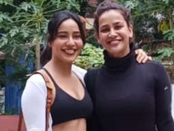 Neha Sharma flaunts her toned physique while posing for paps