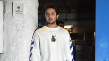 Nirvaan Khan poses for paps as he gets snapped in the city