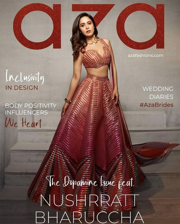 Nushrratt Bharuccha amps up her ethnic game on Aza Magazine cover