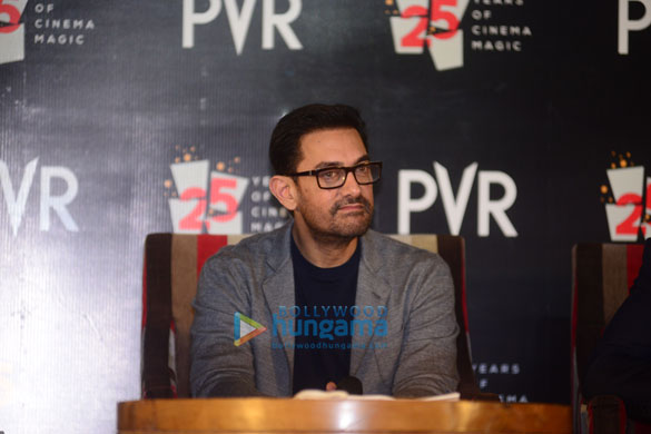 photos aamir khan attends pvr cinemas 25 years celebration 1