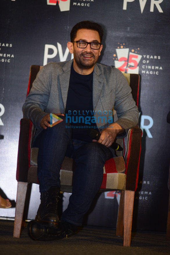 photos aamir khan attends pvr cinemas 25 years celebration 3