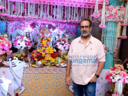 Photos: Aanand. L. Rai, Anurag Basu and Mukesh Bhatt snapped at the T-Series Ganpati mandap