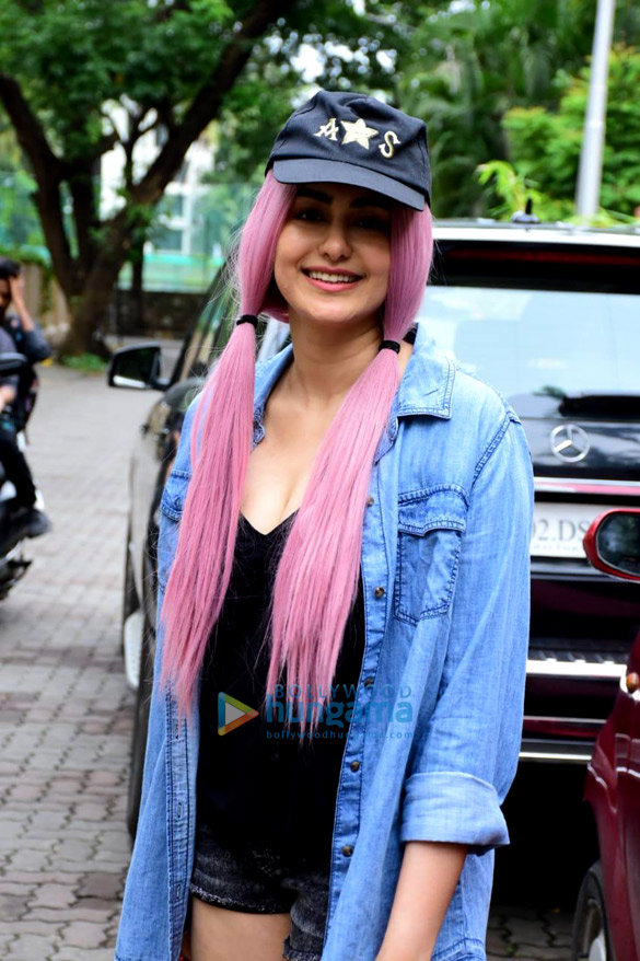 Photos: Adah Sharma snapped while stepping out in Bandra