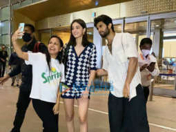 Photos: Ananya Panday and Vijay Deverakonda snapped at the airport