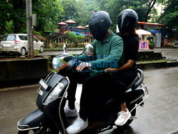 Photos: Anushka Sharma and Virat Kohli snapped at on a bike ride