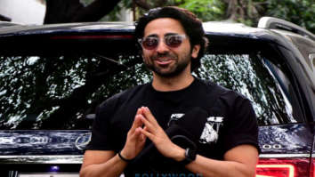Photos: Ayushmann Khurrana spotted in Santacruz