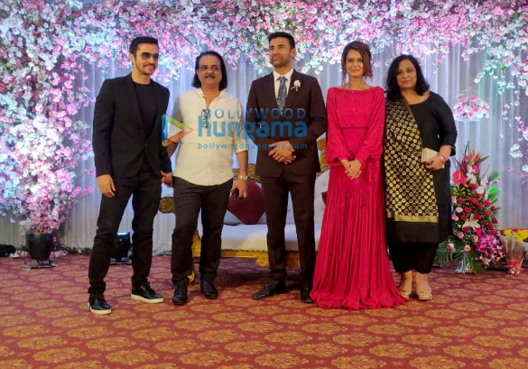 photos celebs attend the wedding reception of payal rohatgi and sangram singh 1 3