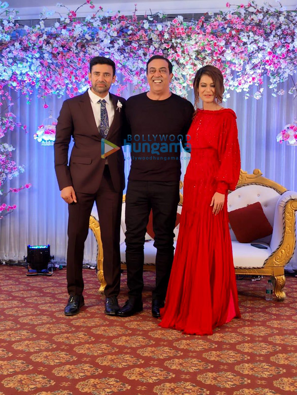 photos celebs attend the wedding reception of payal rohatgi and sangram singh 2