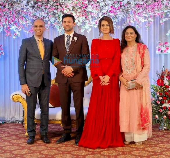 photos celebs attend the wedding reception of payal rohatgi and sangram singh 5 3