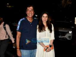 Photos: Chunky Pandey, Farah Khan, Avinash Gowarikar and others snapped at a restaurant in Bandra