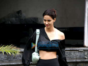 Photos: Disha Patani spotted outside a gym in Bandra