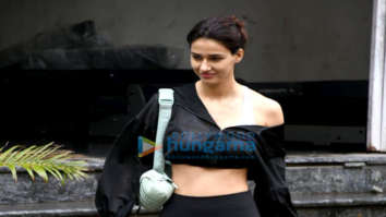 Photos: Disha Patani spotted outside a gym in Bandra