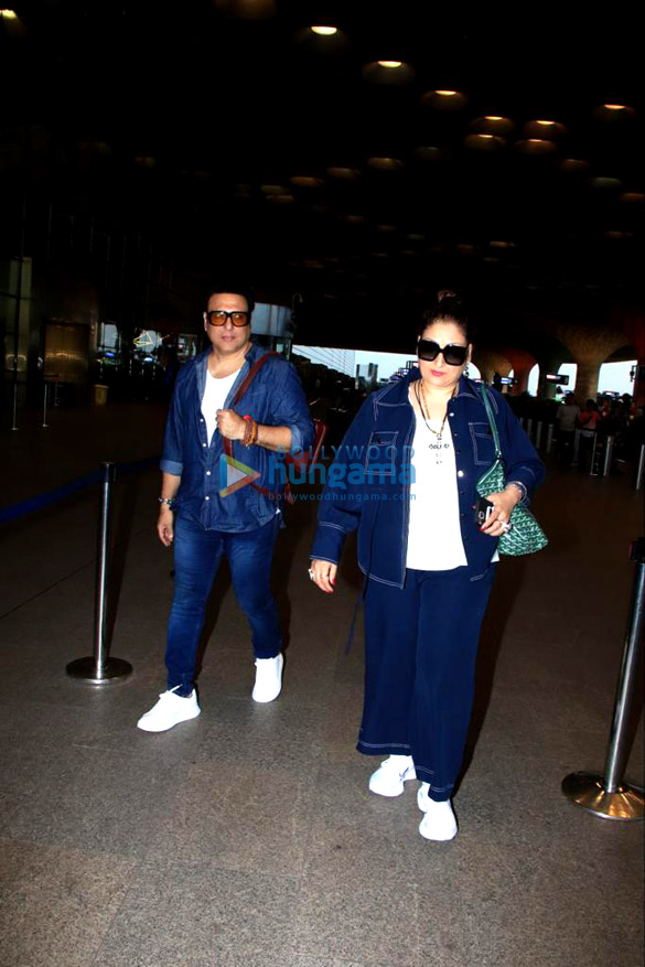 photos govinda and sophie choudry snapped at the airport 3