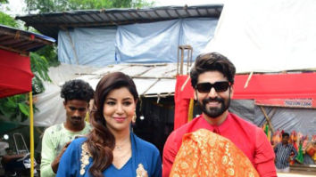 Photos: Gurmeet Choudhary and Debina Bonnerjee bring the idol of Lord Ganesha to their residence