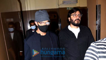 Photos: Hrithik Roshan and Goldie Behl snapped at PVR Juhu