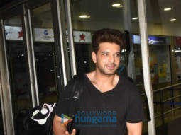 Photos: Karan Kundrra and Tejasswi Prakash snapped at the airport