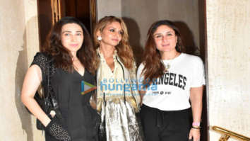 Photos: Kareena Kapoor Khan, Karisma Kapoor, Karan Johar and Natasha Poonawalla snapped at Manish Malhotra’s house in Bandra