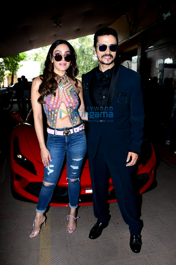photos khushalii kumar darshan kumaar attend the song launch of mere dil gaaye ja from their film dhokha round d corner 1