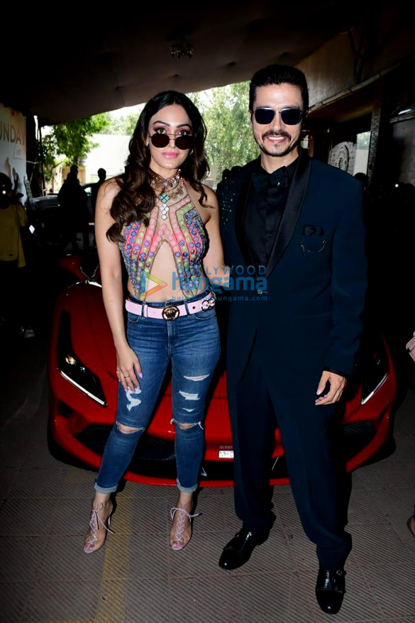 photos khushalii kumar darshan kumaar attend the song launch of mere dil gaaye ja from their film dhokha round d corner 4