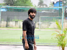 Photos: Meezaan Jafri and Bunty Walia snapped during a football match in Bandra