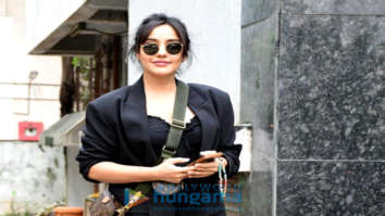 Photos: Neha Sharma and Shanaya Kapoor snapped outside a clinic in Santacruz