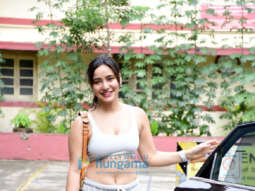 Photos: Neha Sharma spotted at the gym in Bandra