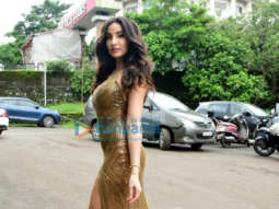 Photos: Nora Fatehi and Madhuri Dixit snapped on sets of a shoot