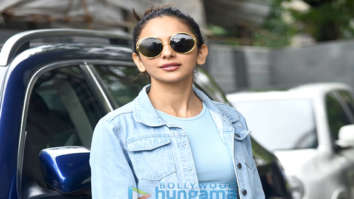 Photos: Rakul Preet Singh snapped at Jacky Bhagnani’s office in Juhu