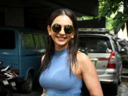 Photos: Rakul Preet Singh spotted at a dubbing studio
