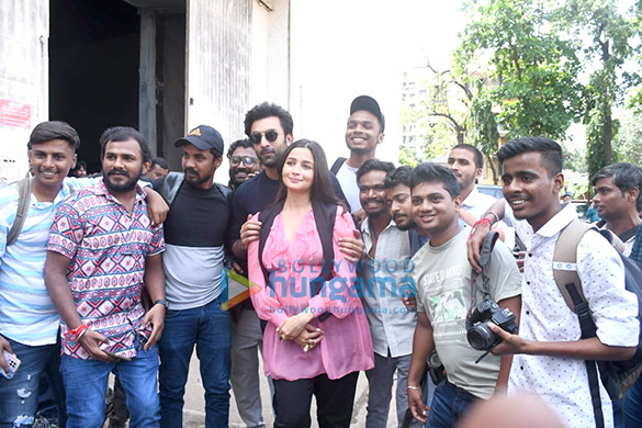 photos ranbir kapoor and alia bhatt spotted at mehboob studio as they promote their film brahmastra part one shiva 3