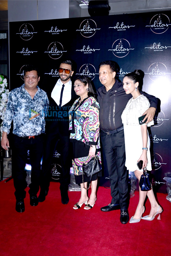 Photos: Ranveer Singh snapped at Ditas Restro & Bar launch in Mumbai Photos: Ranveer Singh snapped at Ditas Restro & Bar launch in Mumbai