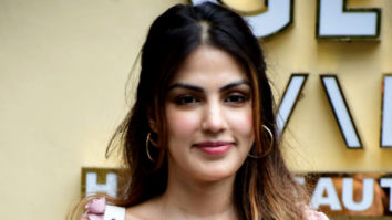 Photos: Rhea Chakraborty spotted outside a salon in Bandra