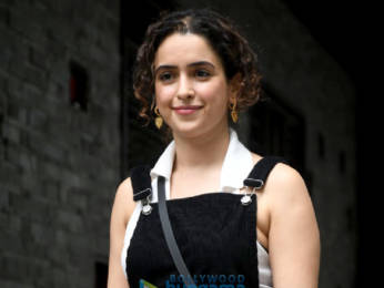 Photos: Sanya Malhotra spotted in Bandra