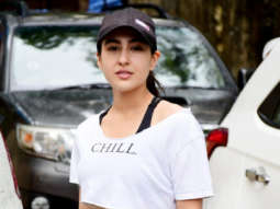 Photos: Sara Ali Khan spotted outside a pilates studio