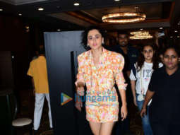 Photos: Taapsee Pannu and Anurag Kashyap snapped during Do Baaraa