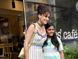 Photos: Taapsee Pannu snapped at The Farmers’ Cafe