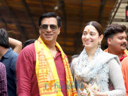 Photos: Tamannaah Bhatia and Madhur Bhandarkar snapped at Siddhivinayak Temple In Mumbai
