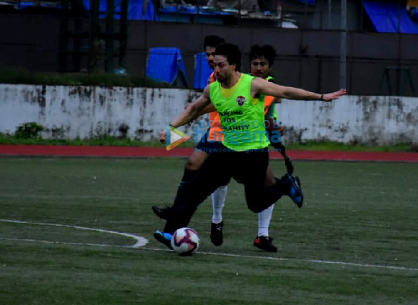 Photos: Tiger Shroff snapped at a football ground
