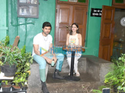 Photos: Vijay Deverakonda and Ananya Panday snapped at Subko Specialty Coffee Roasters and Bakehouse in Bandra for Liger promotions